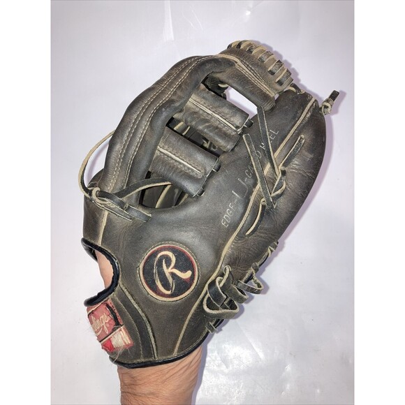 Rawlings RSG6 Edge-U-Cated Heel Leather Softball Baseball Glove 12" RHT - Picture 1 of 7